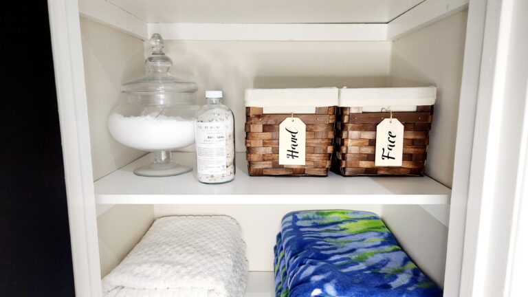 Revamping My Small Linen Closet