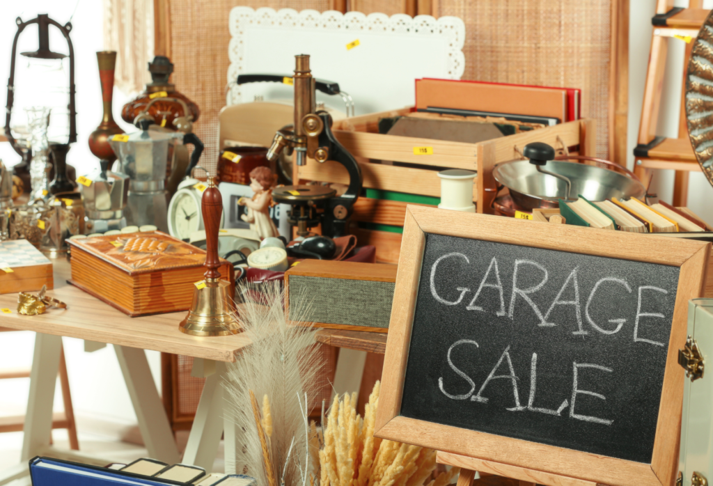 garage sale pros and cons
